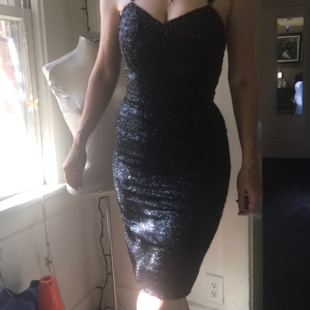 Paul Carroll Designer black dress size small
